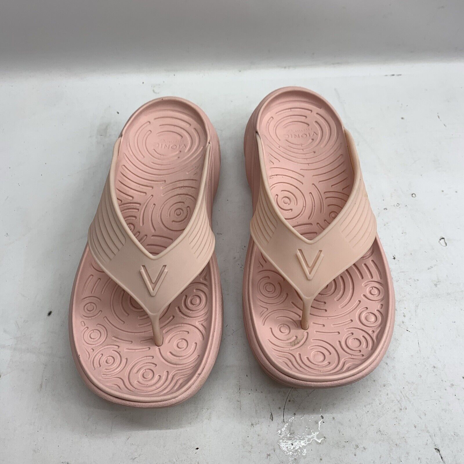 Vionic Unisex Tide Rx Sandal Pink Size M6/W8 Slip-on Flip-flop Classic Orthotic