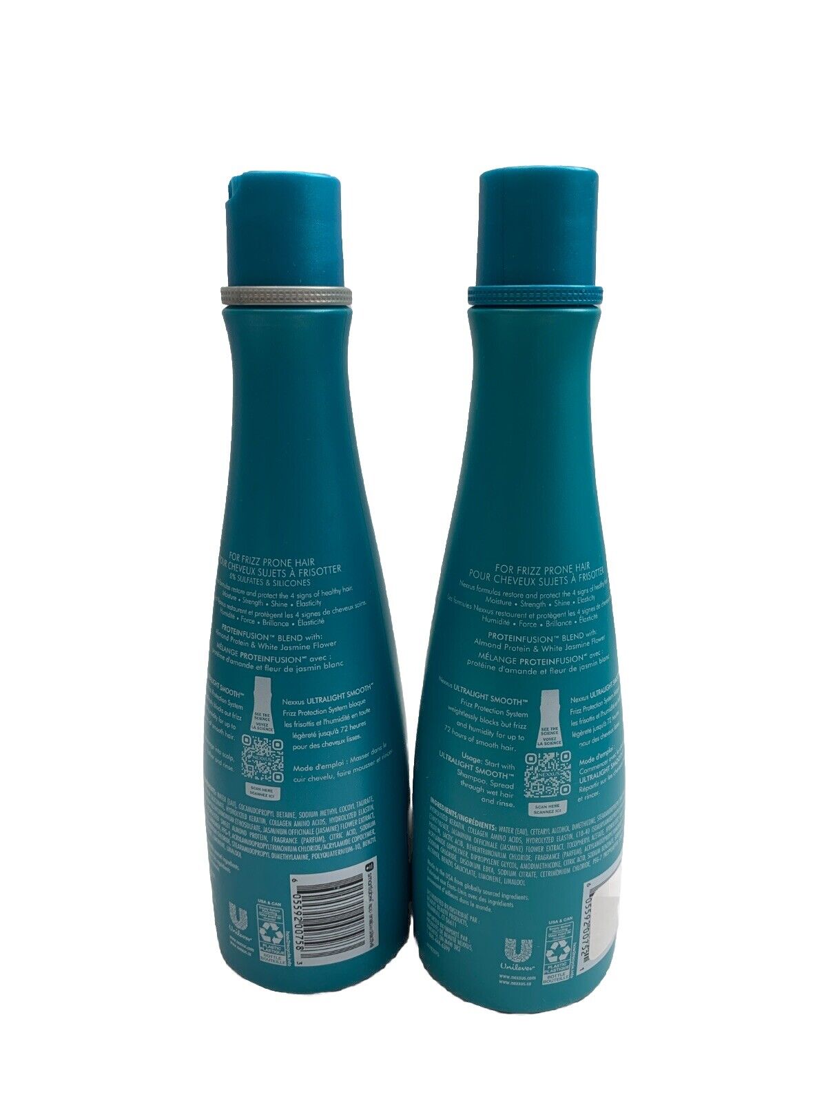 NEXXUS Ultralight Smooth Shampoo and Conditioner 13.5 FL OZ/400mL Each 2 Pack