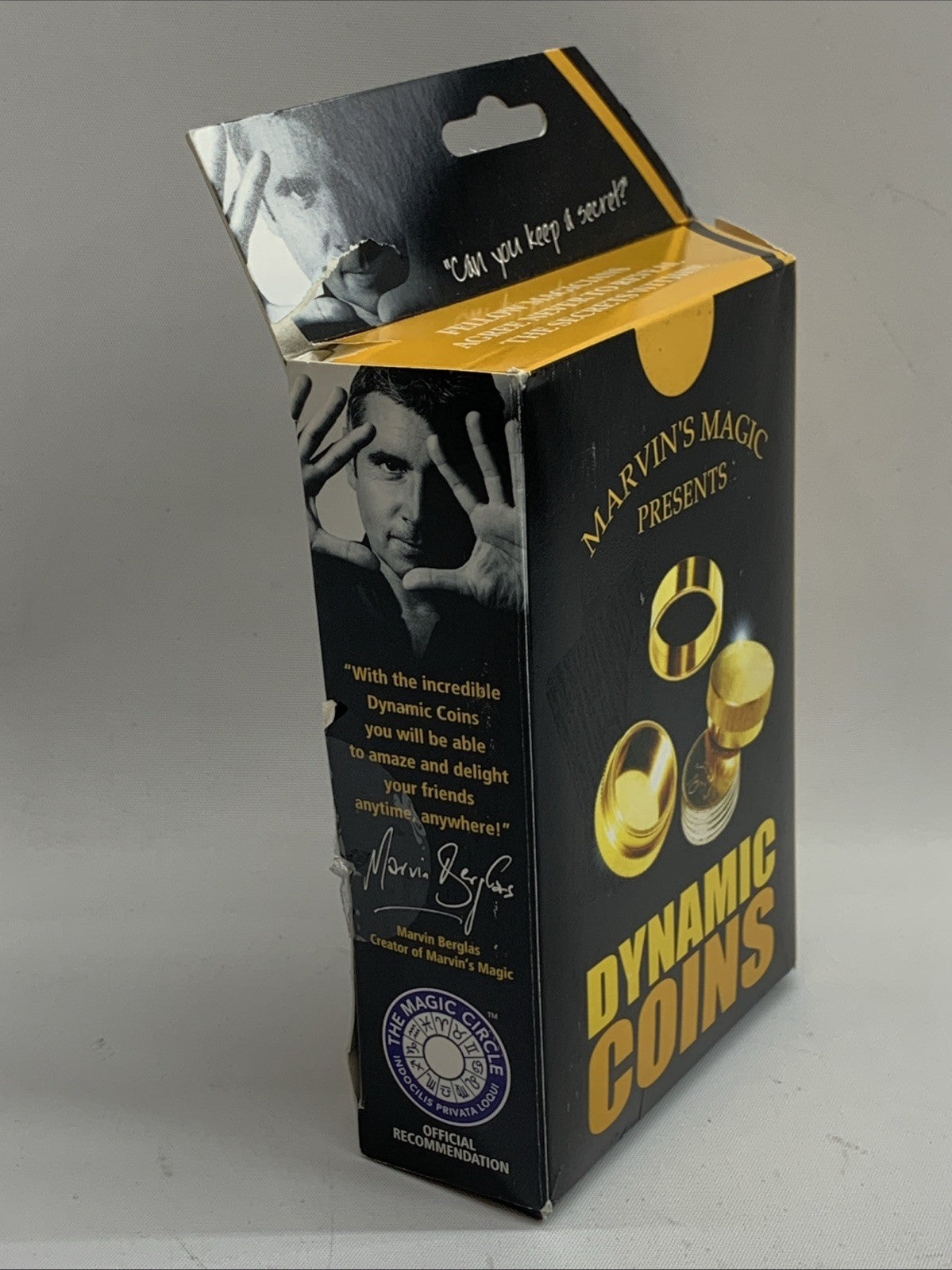 Marvin's Magic The Dynamic Coins Amazing Trick Set for All Levels - Magic Set