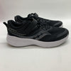 Saucony Kids Kinvara 14 A/C Sneaker Size 3.5 Black/Grey Lightweight Hook & Loop