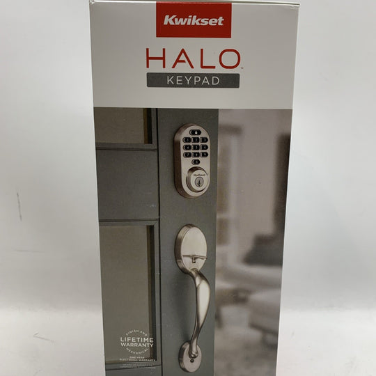 Kwikset 99380-001 Halo Wi-Fi Enabled Smart Home Lock Keyless Entry Door Deadbolt