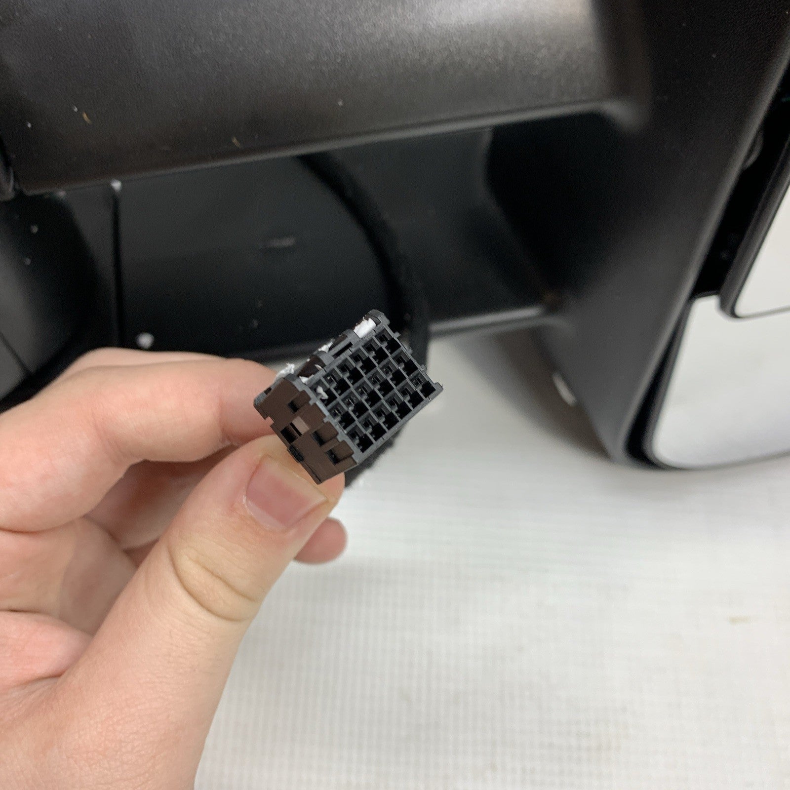 OCPTY Rearview Mirrors, Power Heated Towing Mirrors For 2014-2018 Black - 2 Pack