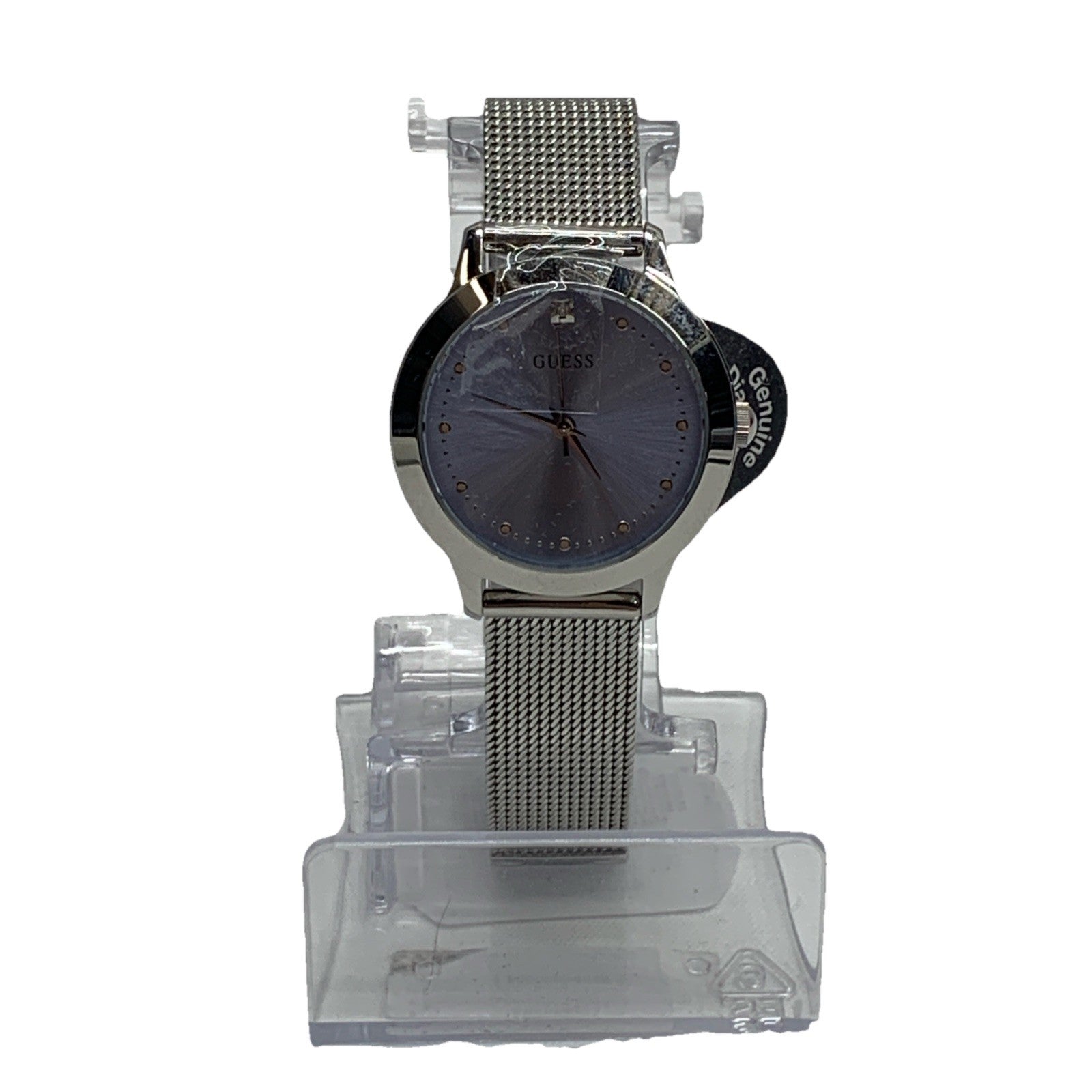 GUESS Women's Quartz Stainless-Steel Strap Silver Casual Watch Analog U1197L2