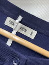 GRACE KARIN Women's Long Sleeve Button Up Shirt Cable Knit Cardigan Size 3XL