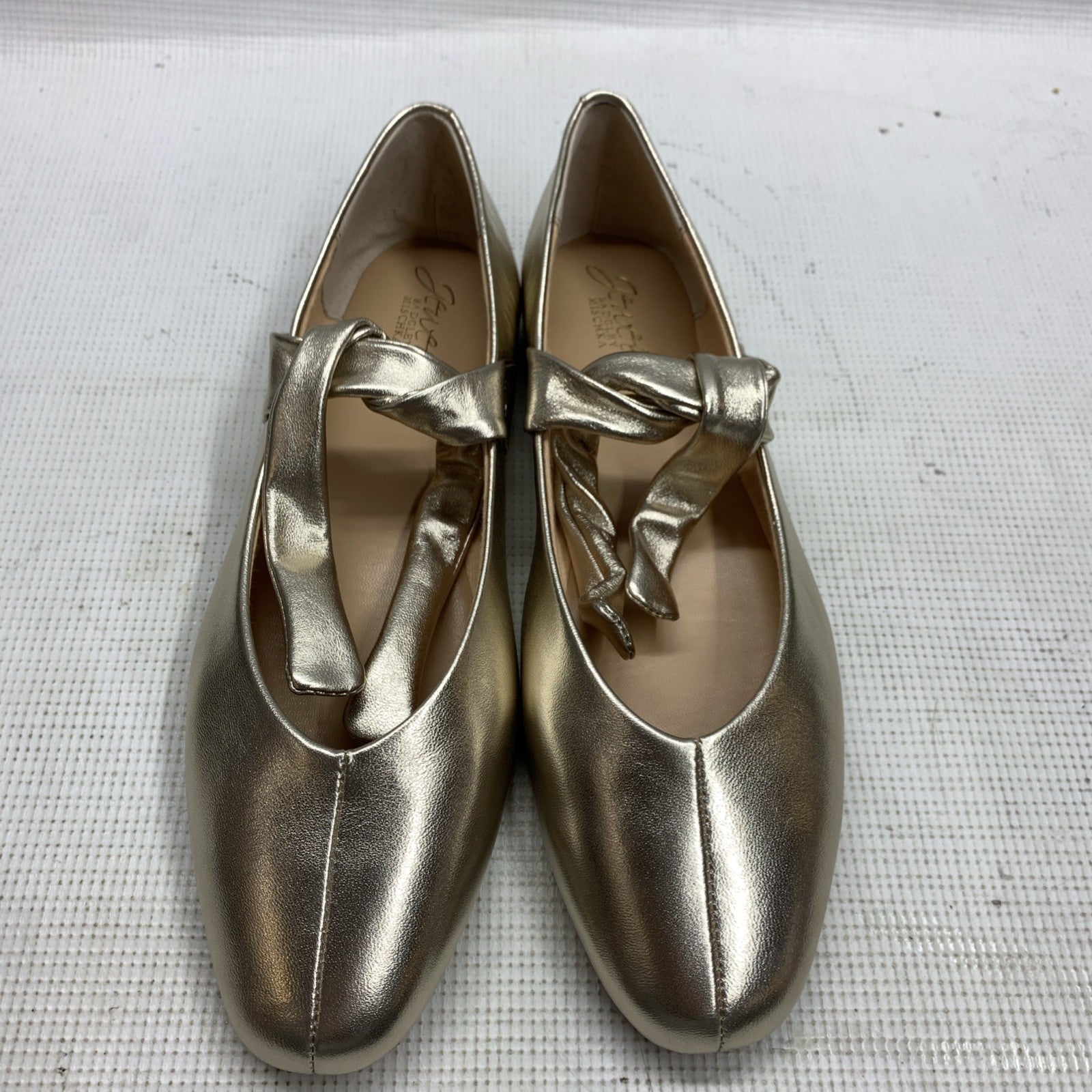Jewel Badgley Mischka Taylore Pull-On Mary Jane Flats JW5213 Dress Shoes Size 9