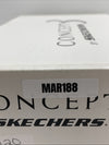 Concept 3 by Skechers Women's to Top it Off Lace-Sneaker White/Rose Good Sz 5.5