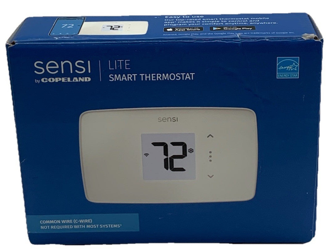 Sensi ST25W Lite Smart Thermostat, Programmable, WiFi, Easy DIY Works With Alexa