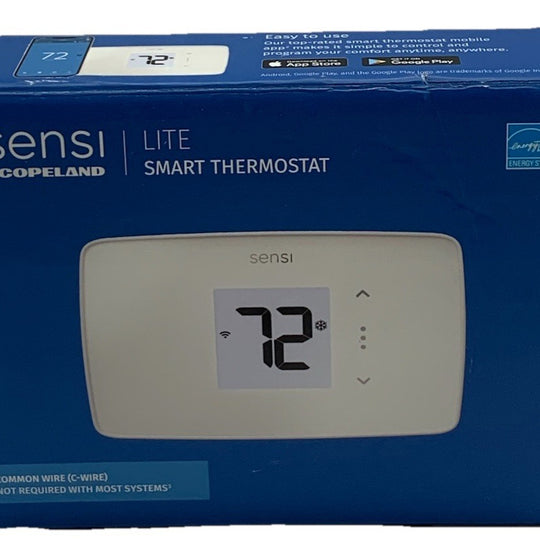 Sensi ST25W Lite Smart Thermostat, Programmable, WiFi, Easy DIY Works With Alexa