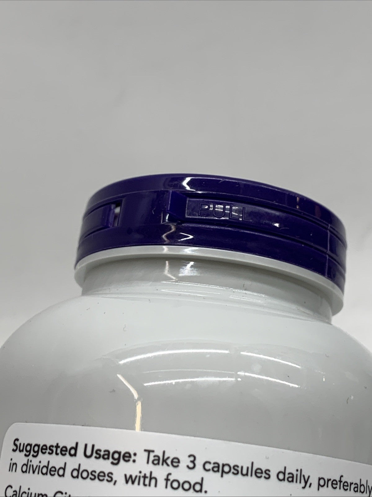 NOW Foods Supplements, Calcium Citrate Supports Bone Health 240 Veg Capsules