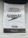 Speedo Women's Swimsuit One Piece Pro LT Super Pro Solid Adult Black Size 10/36