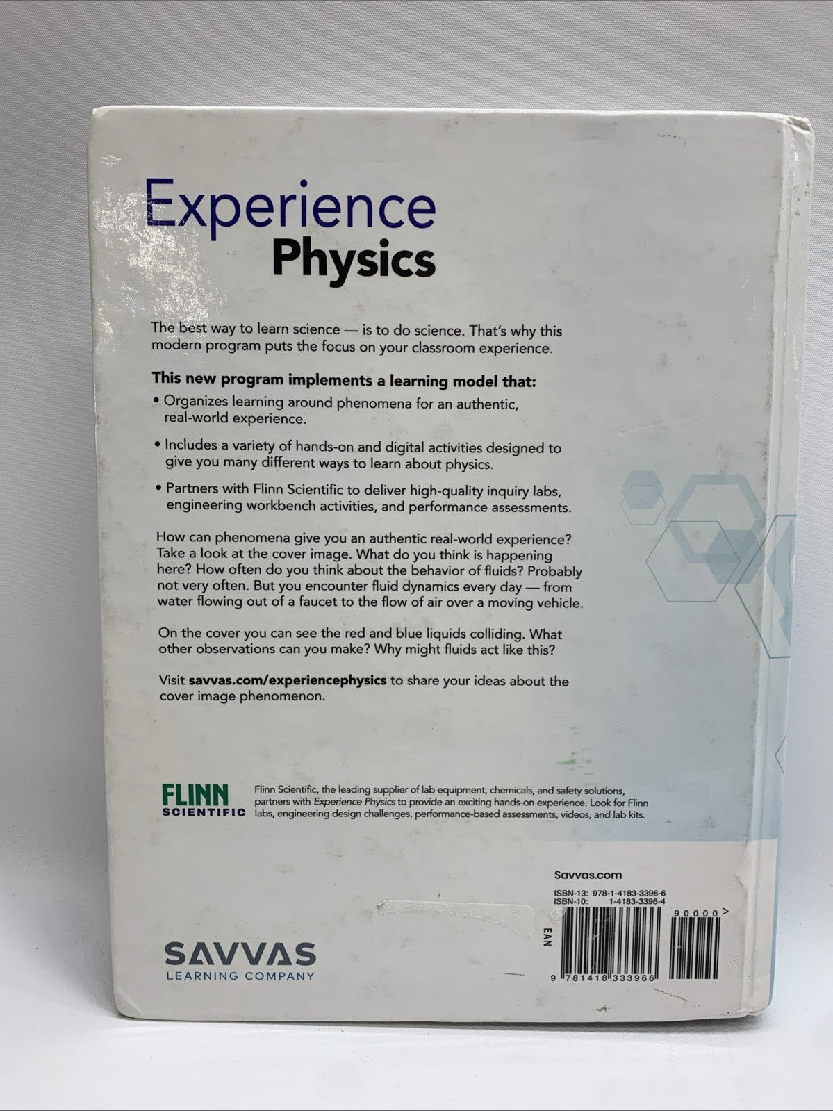 Experience Physics 2022 National Student Handbook Grade 9/12 by Savvas Learning