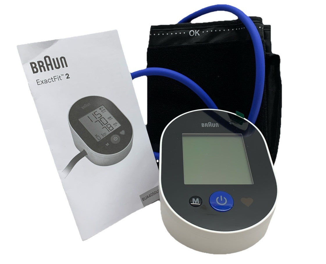 Braun ExactFit 2 BUA4050US Upper-arm Blood Pressure Monitor Easy 1-Button Large