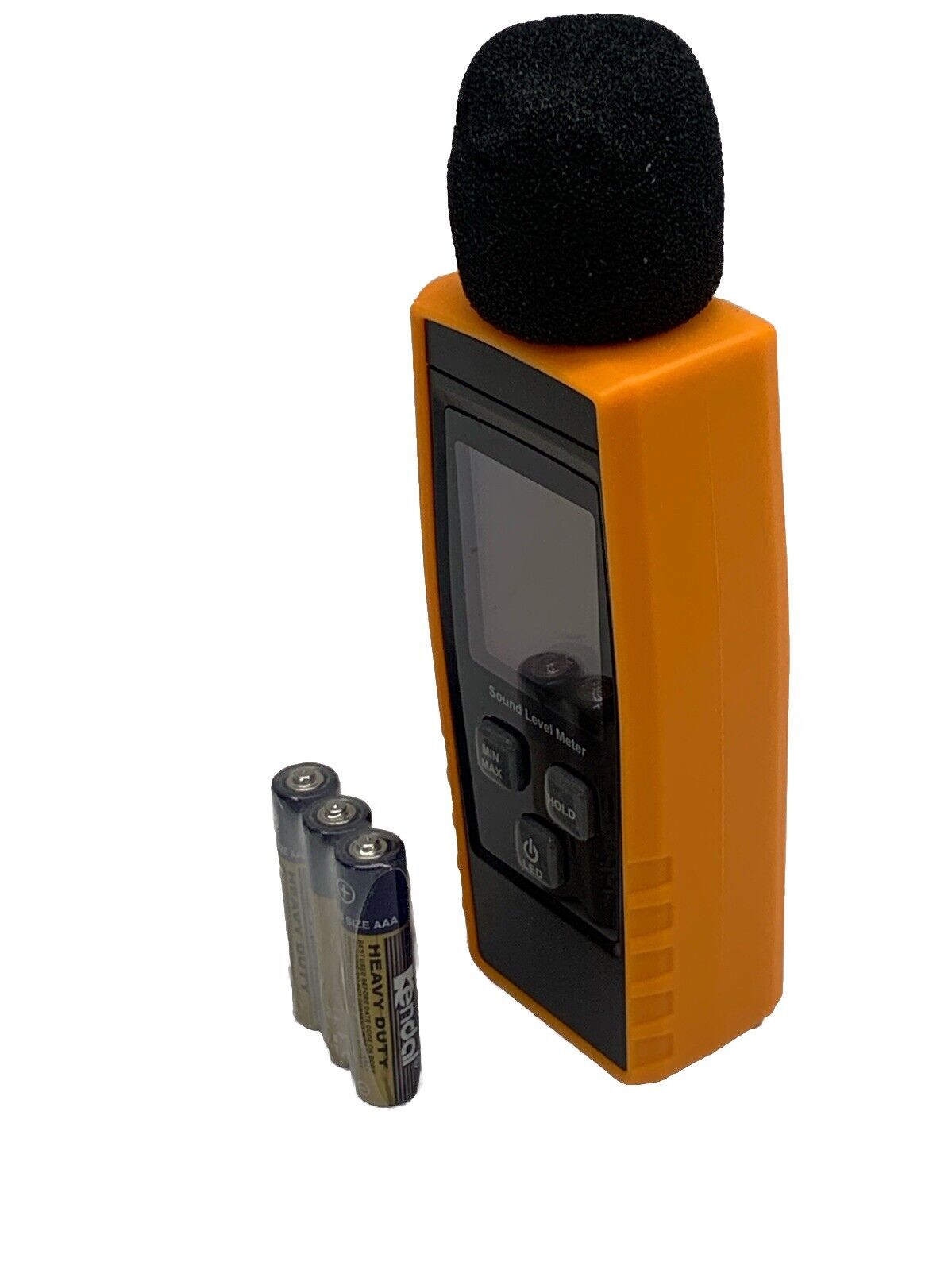 Hand-Held Sound Level Meter,V-Resourcing 30~130 dB Decibel Noise Tester Orange