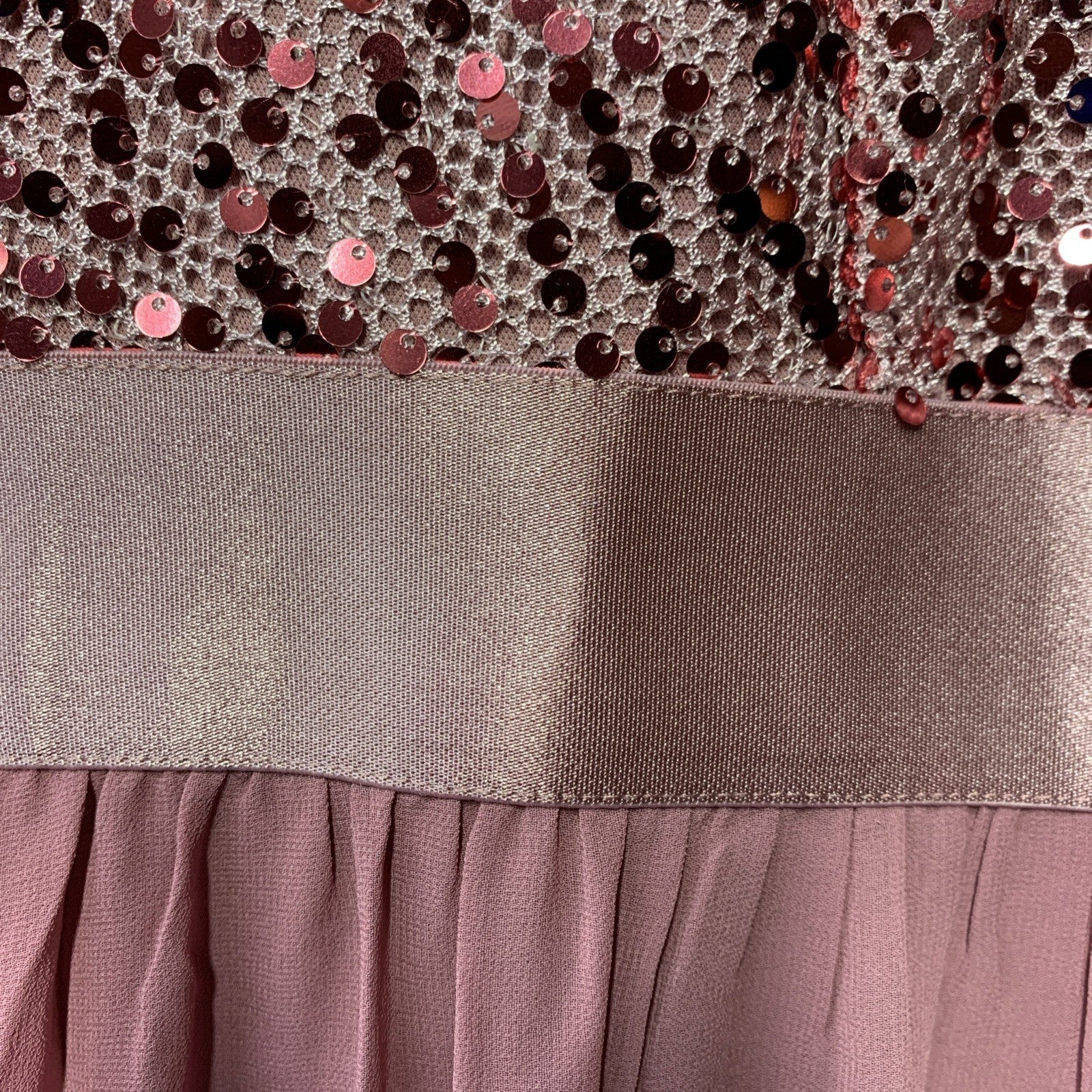 Ever Pretty Women's Sequin Chiffon Formal Evening Dresses 3/4 Sleeve Size 10