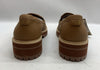 Women's Shoes TOMS CARA Casual Leather Lug Loafers 10W Tan Leather Slip-on NWT