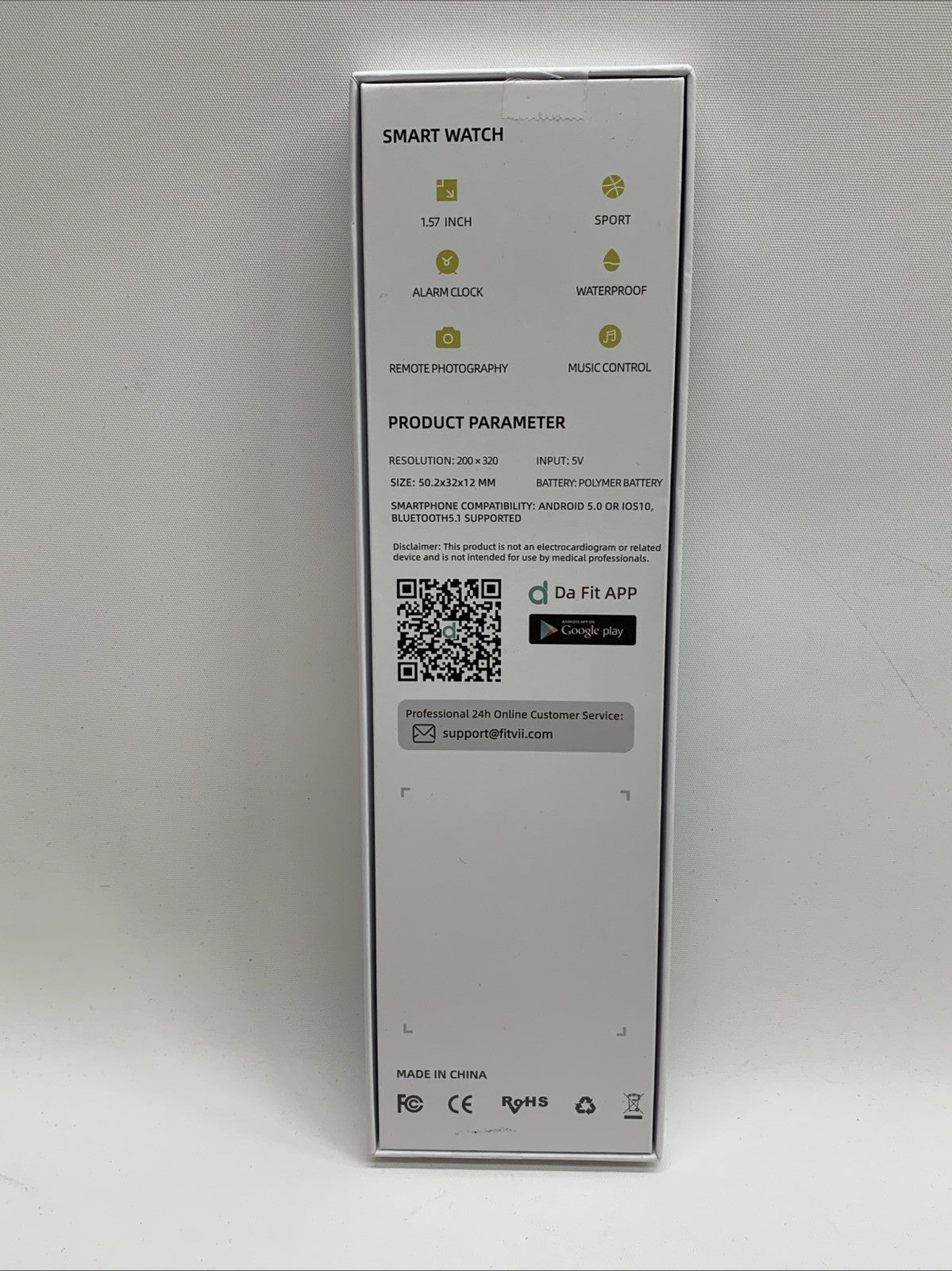 FITVII Nexa Fitness Tracker Answer/Make Calls, Smart Watch with Blood Pressure