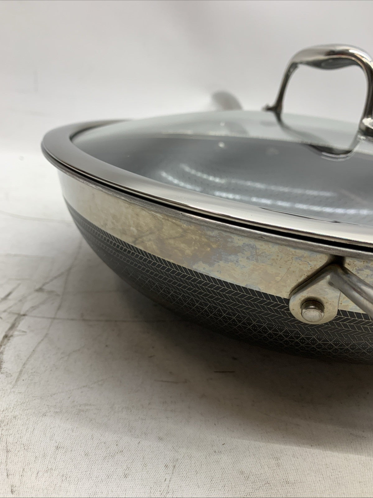 HexClad Hybrid Nonstick Cooking Wok 12