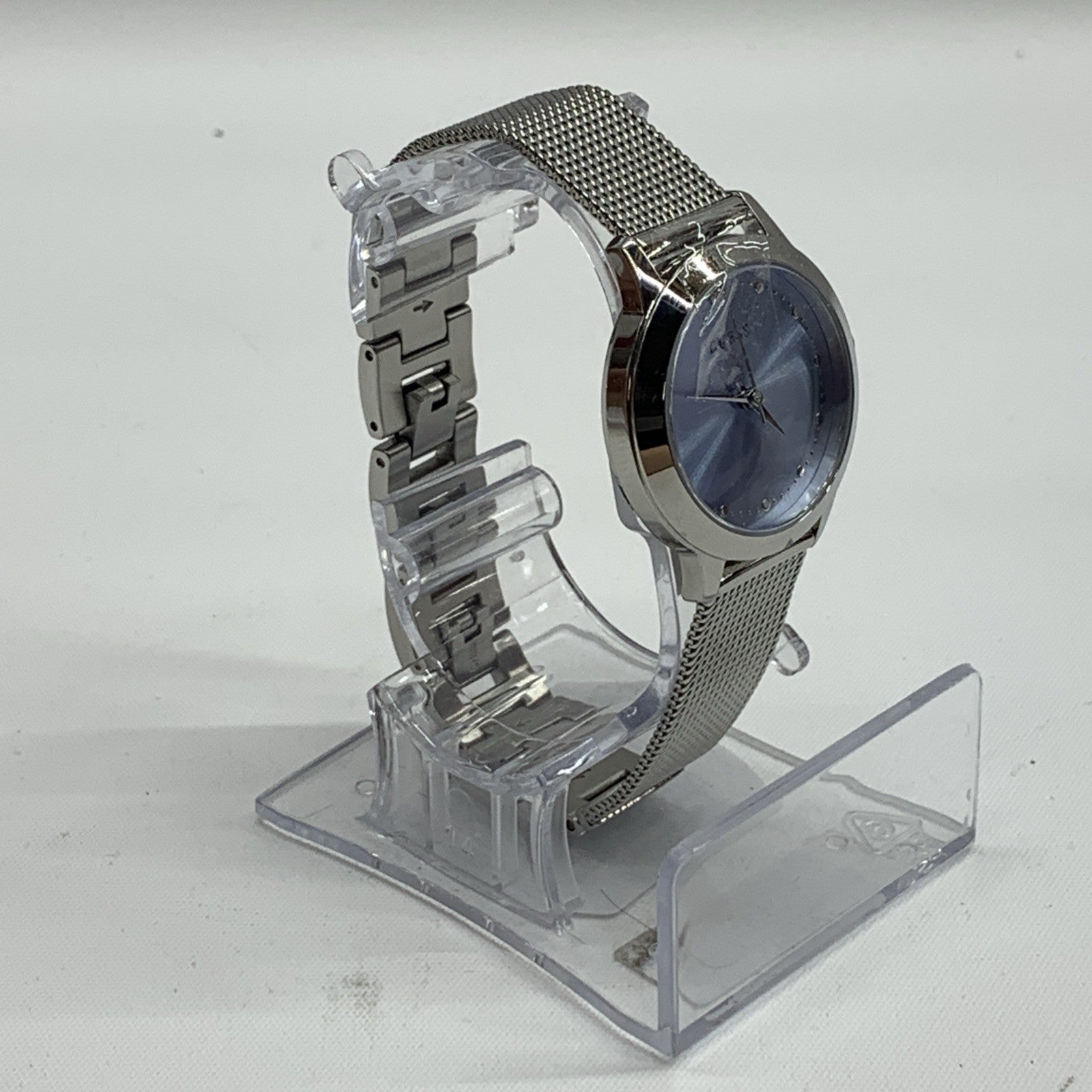 GUESS Women's Quartz Stainless-Steel Strap Silver Casual Watch Analog U1197L2