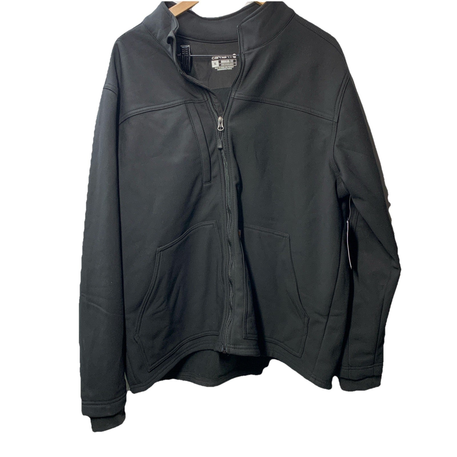 Carhartt Modern Fit Rugged Flex Peak Bonded Fleece Jacket Men’s Size XL Black