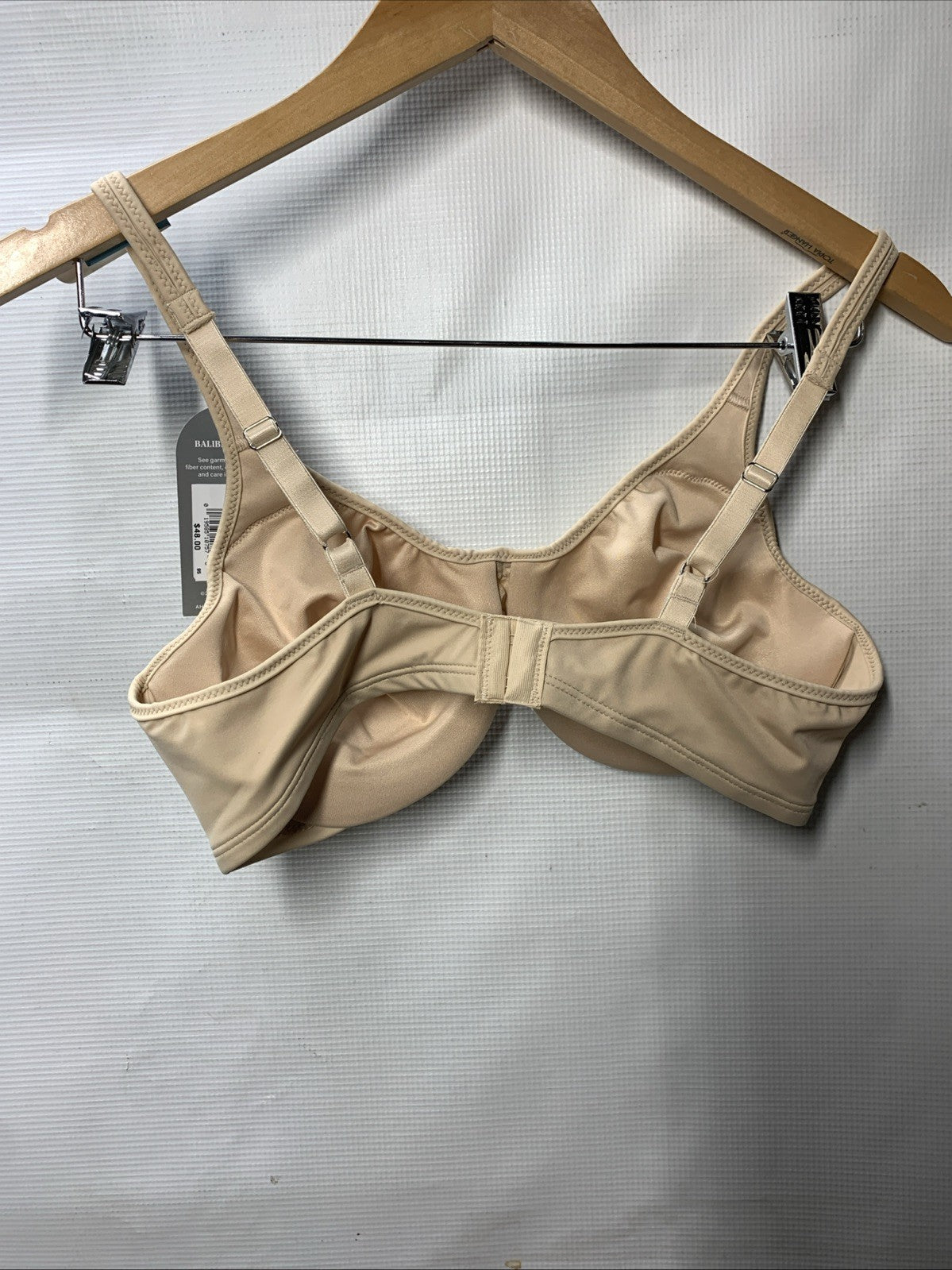 Bali DF3385 Passion for Comfort Seamless Minimizer Underwire Bra Size 36C Beige