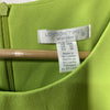 London Times Women's Short Sleeve Knee Length Crew Neck Side Button Green 18W