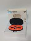 Open-ear Wearable Stereo Wireless Earphone With Adjustable Earhooks FW9 Orange
