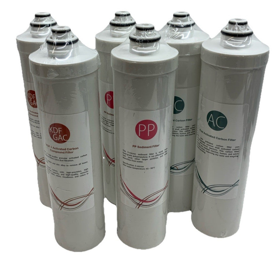 iSpring Quick-Change 2X KDF/PP/ AC for Ultra Filtration Water System, CU-A4