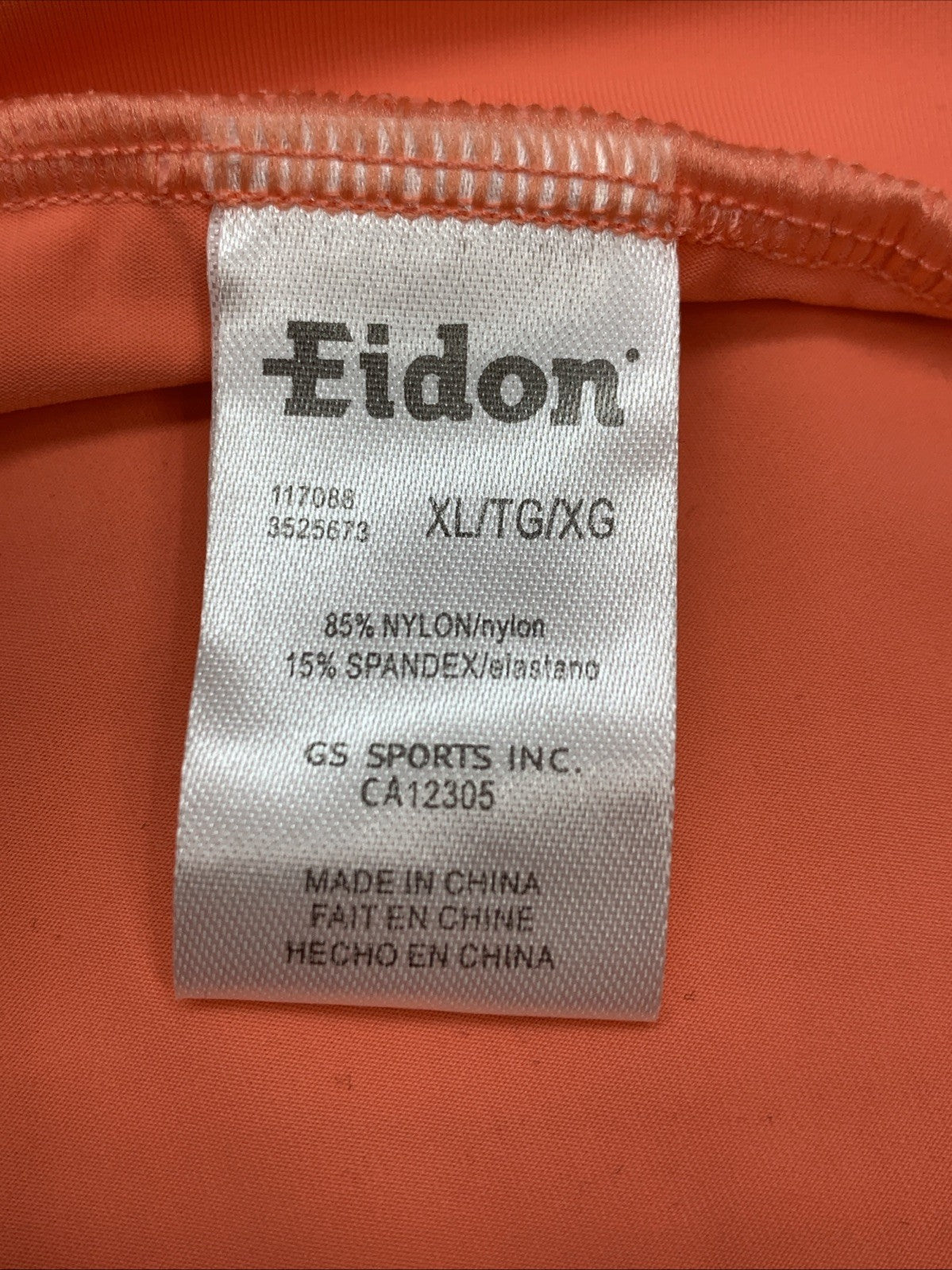 EIDON Women's Standard Jade Swimsuit Cover Up with Frill Detail Size XL Flamingo