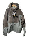 TGF Pockets Fly Fishing Rain Water & Wind Proof Lightweight Jacket Size 3XL Gray