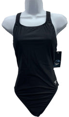 Speedo Womens One Piece Swimsuit ProLT Super Pro Solid Black Size 12/38 Swimwear