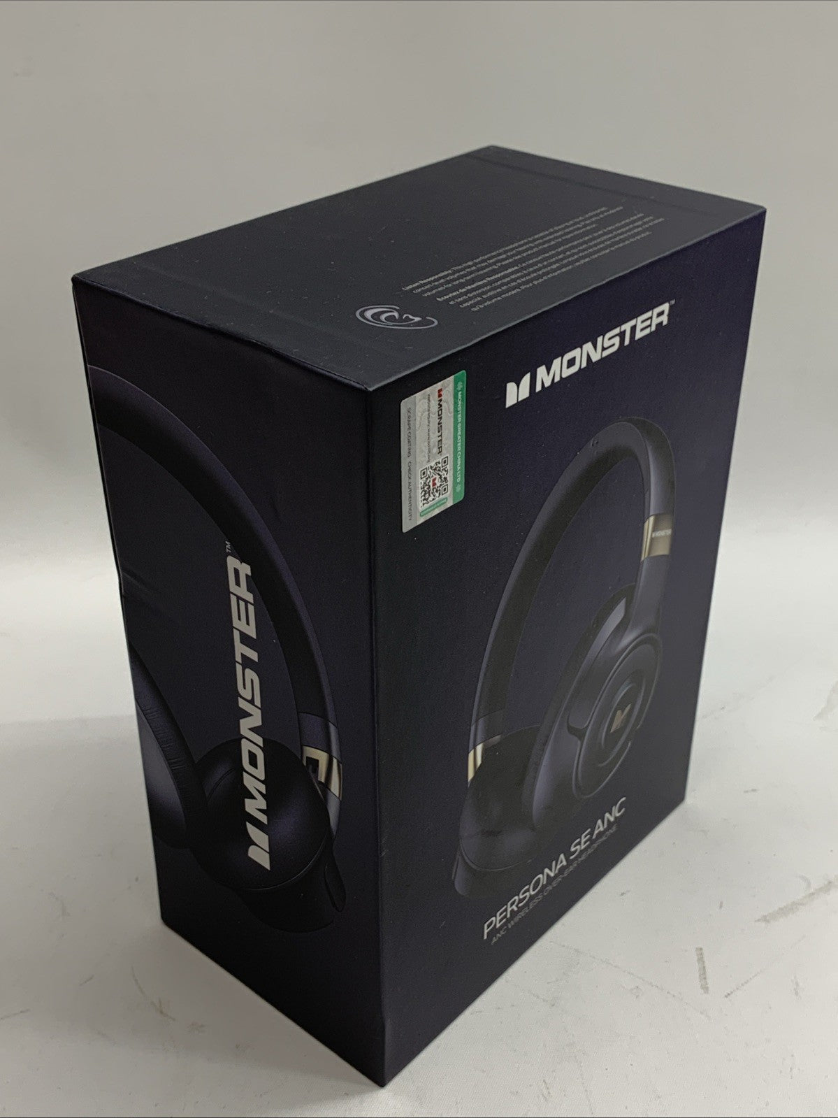 Monster Persona SE ANC Active Noise Cancelling Headphone Wireless Bluetooth Blac