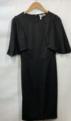 GRACE KARIN Women's Party Casual Guest Dress Short Flared Sleeves Black Medium