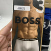 Hugo Boss Men's Bold Boxer Trunks Medium Organic Cotton Blue Navy Black - 3 Pack
