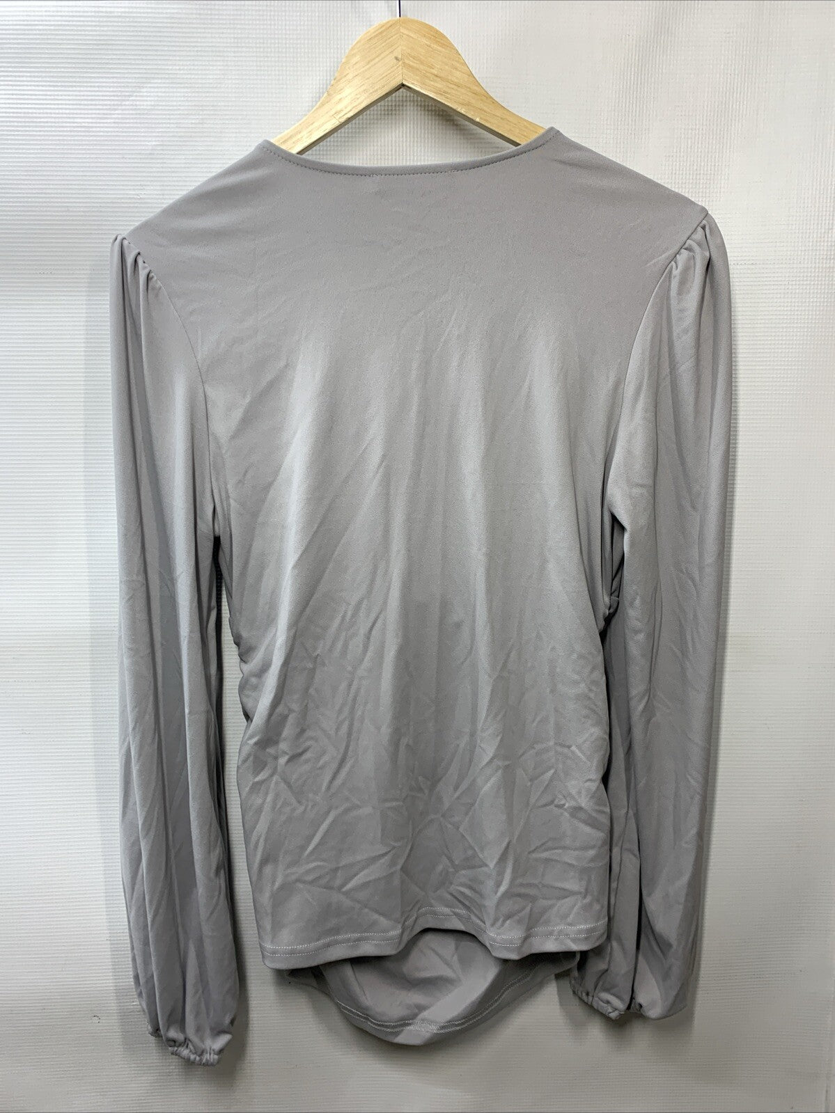 GRACE KARIN 2024 Women's Tops Elegant Wrap Blouse V Neck Work Shirts Size M