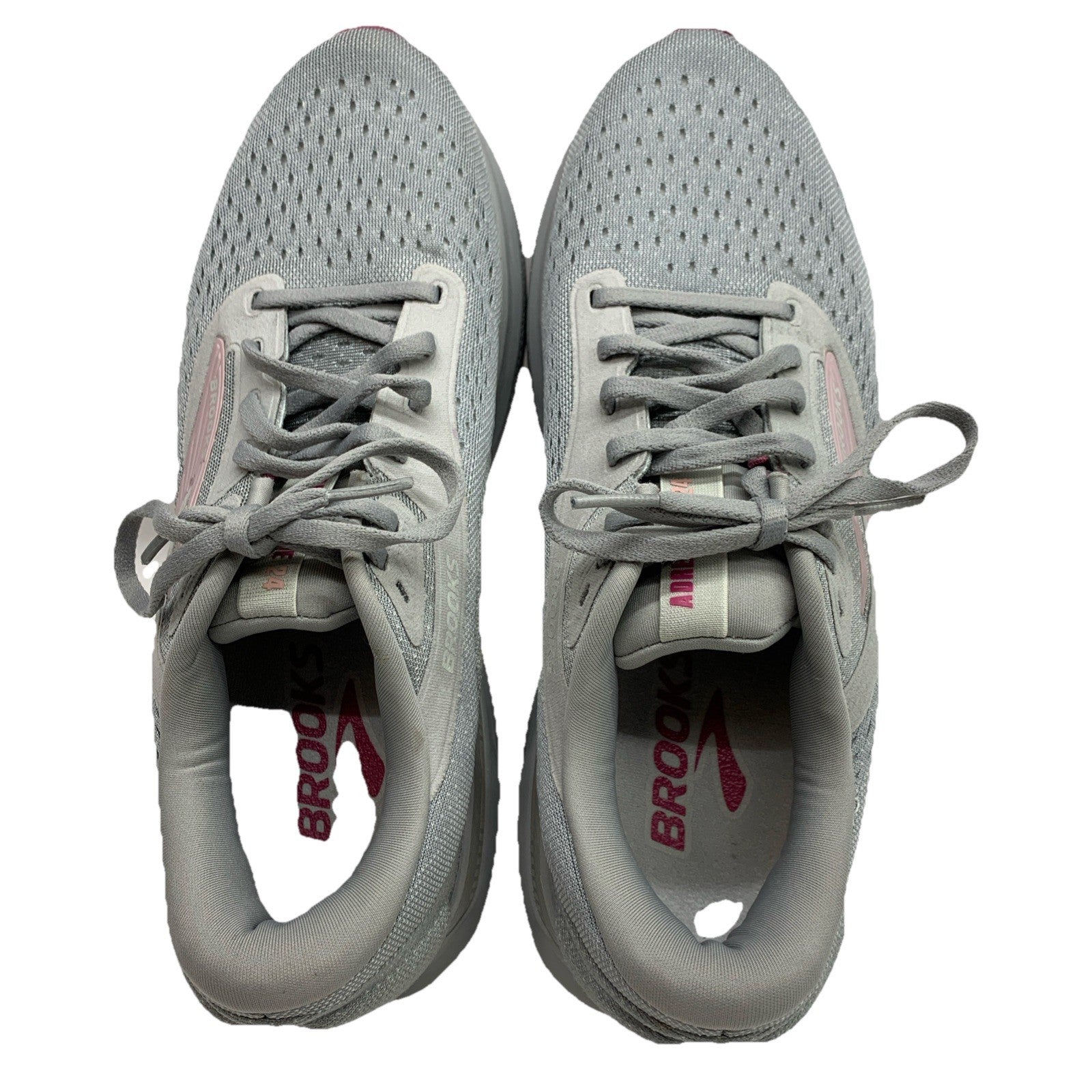 Brooks Adrenaline Sneakers Women's Running Shoes Lace-up Alloy Zephyr 10.5 USED