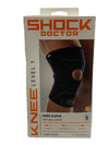 Shock Doctor Knee Compression Sleeve Level 1 Support Black Small w/Open Patella