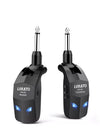 LEKATO 2.4Ghz Wireless Guitar System with 4 Channels Wireless Transmitter Rec