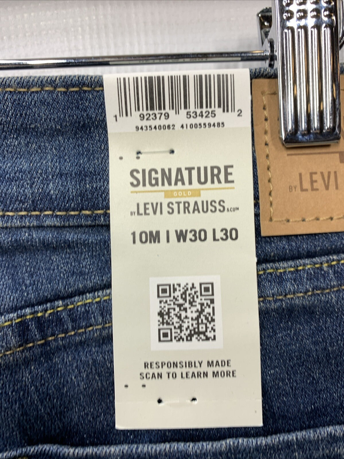 Signature by Levi Strauss & Co. Gold Label Womens Modern Skinny Jeans, Size 10