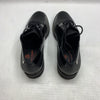 Marc Joseph Black Nappa Patent Columbus Shoes Circle Oxfords Size 6.5 Lace-up