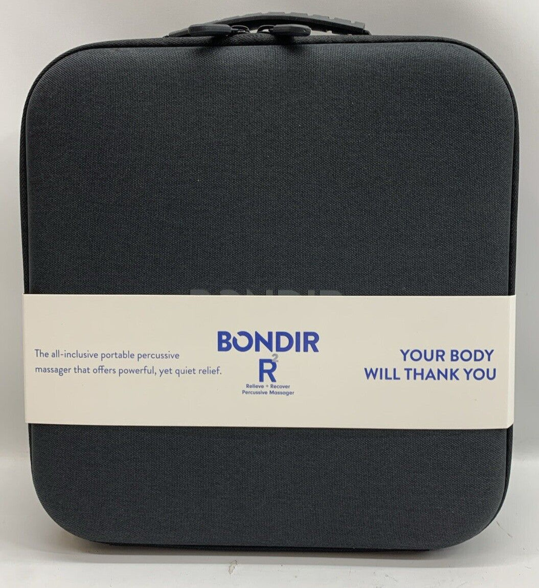 BONDIR R2 Massage Gun Pro All-inclusive Portable Percussive Massager 3 Speeds