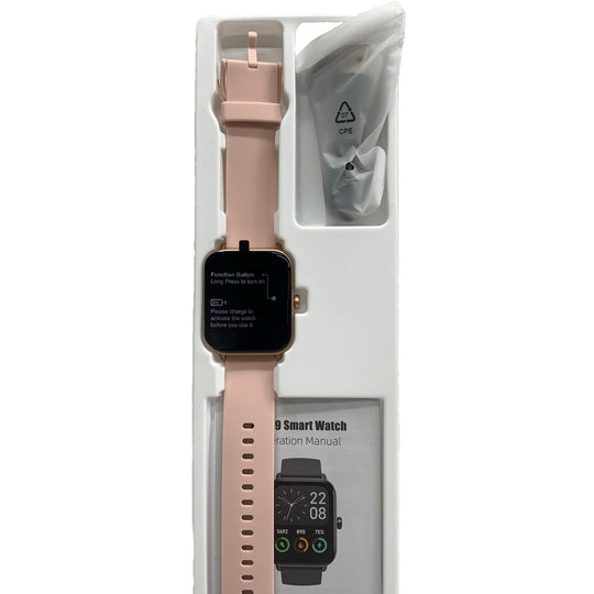 ID208 Plus Smart Watch and Fitness Tracker with Alexa Heart Rate Blood Oxygen