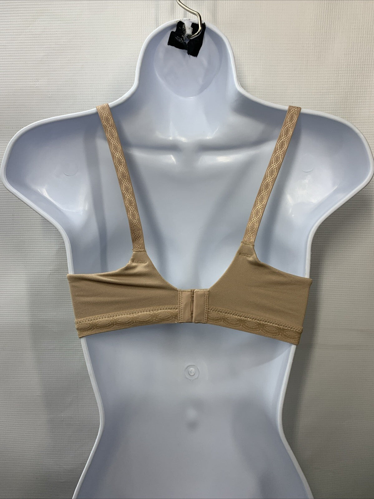 Warners Bra Simply Perfect Super Soft Wirefree Almond Lightly Lined RM1691W 34B