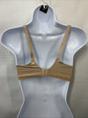 Warners Bra Simply Perfect Super Soft Wirefree Almond Lightly Lined RM1691W 34B