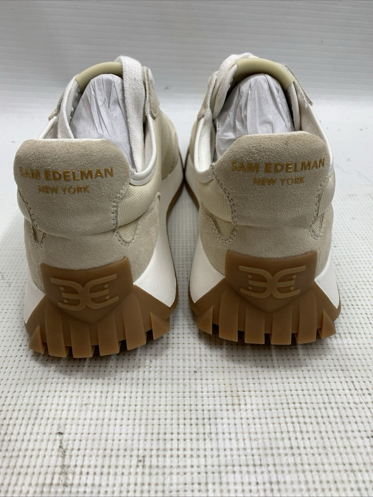 Sam Edelman Women's Langley Sneaker Size 7.5 Lace-up Walking Shoes I7603M1100
