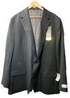 Haggar Men’s JMH Premium Stretch Jacket Size 54L Black Long Sleeve Tailored Fit