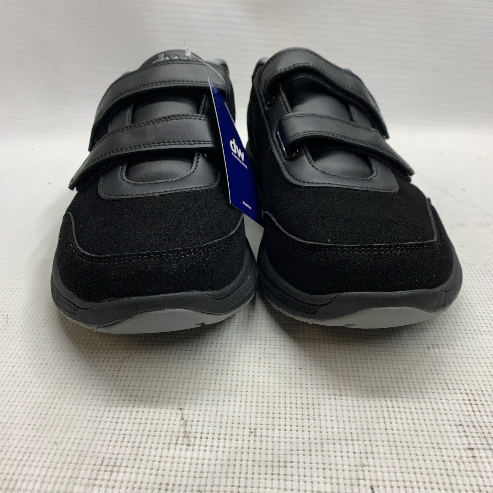 diawin Extra Wide Shoes Walking Running Black Sneaker TM36443 Size M 10 - W 11.5