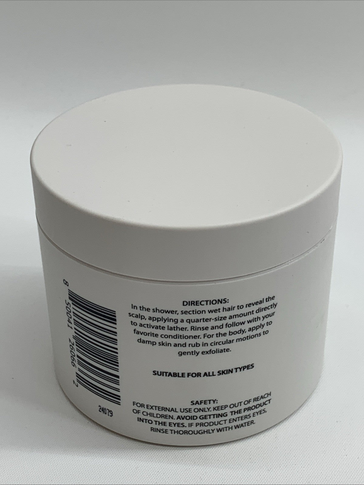 Brooklyn Botany Scalp & Body Scrub Sugar Scrub Body Exfoliator & Scalp 8.8oz