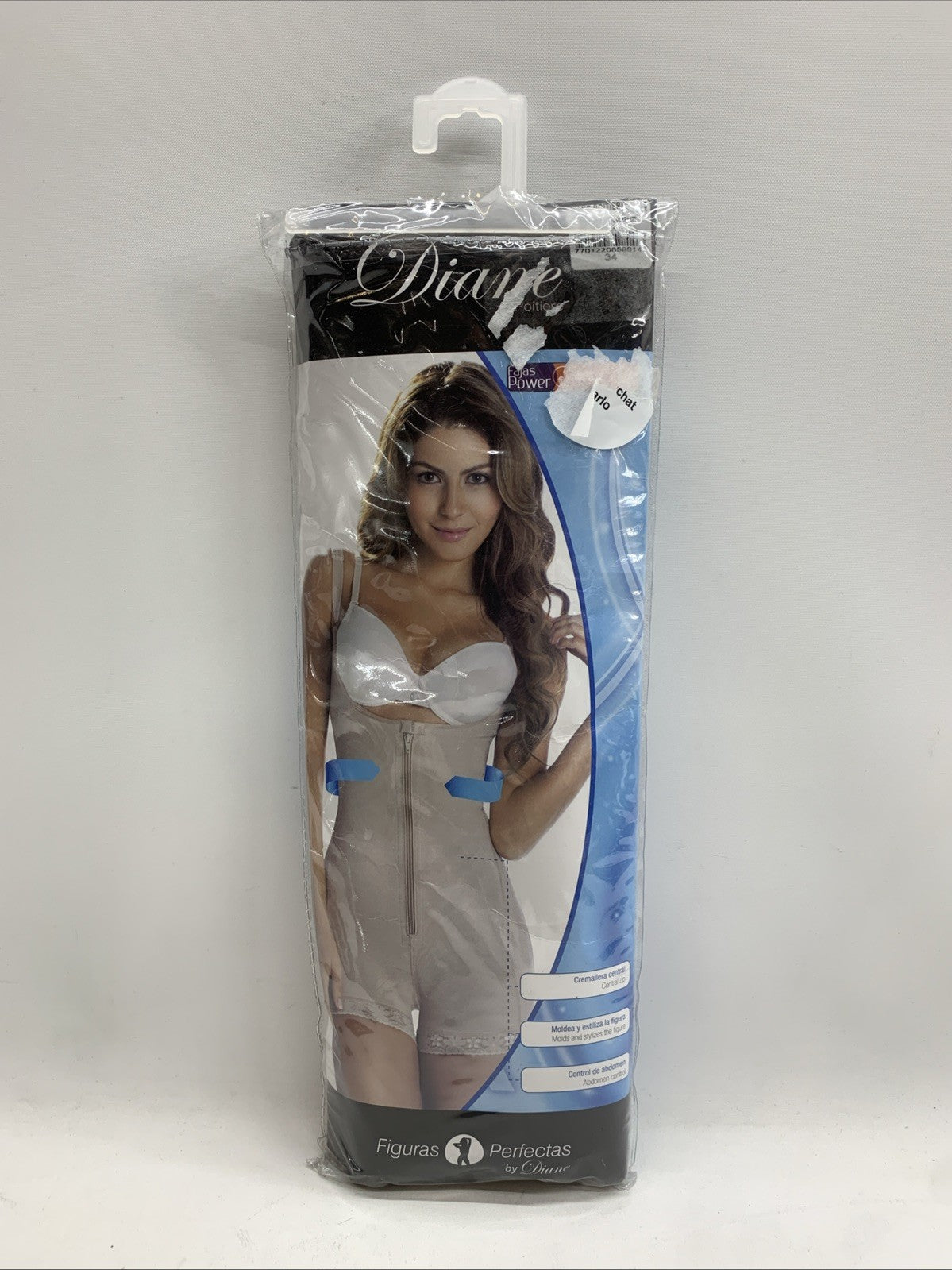 Diane Poitiere 2396 Postpartum High Compression Shapewear Girdle Size Small