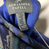 Adrianna Papell Women's One-Shoulder Jacquard Gown Evening Party Dress Size 6