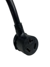 30 Amp NEMA 14-30P to NEMA 10-30R Flexible Welder Plug Adapter Heavy Duty Cable